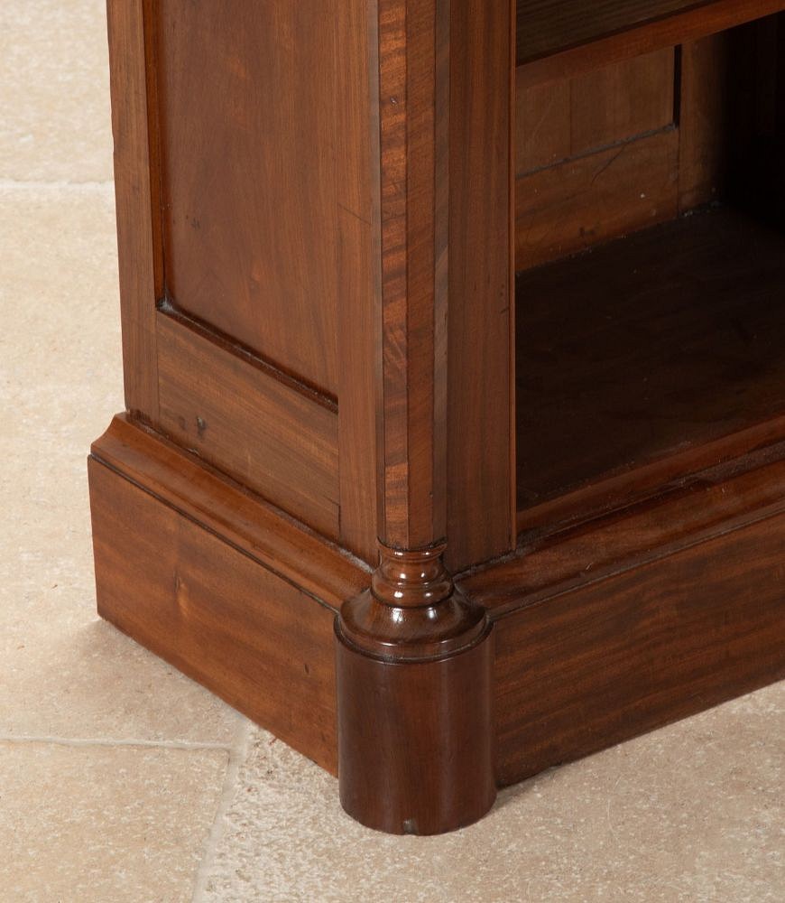 Pair of 19th Century Mahogany Sentry Box Bookcases BK5242817