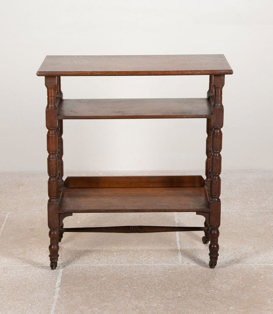19th Century Oak Etagere by L.F Wyburd for Liberty & Co BK8041217