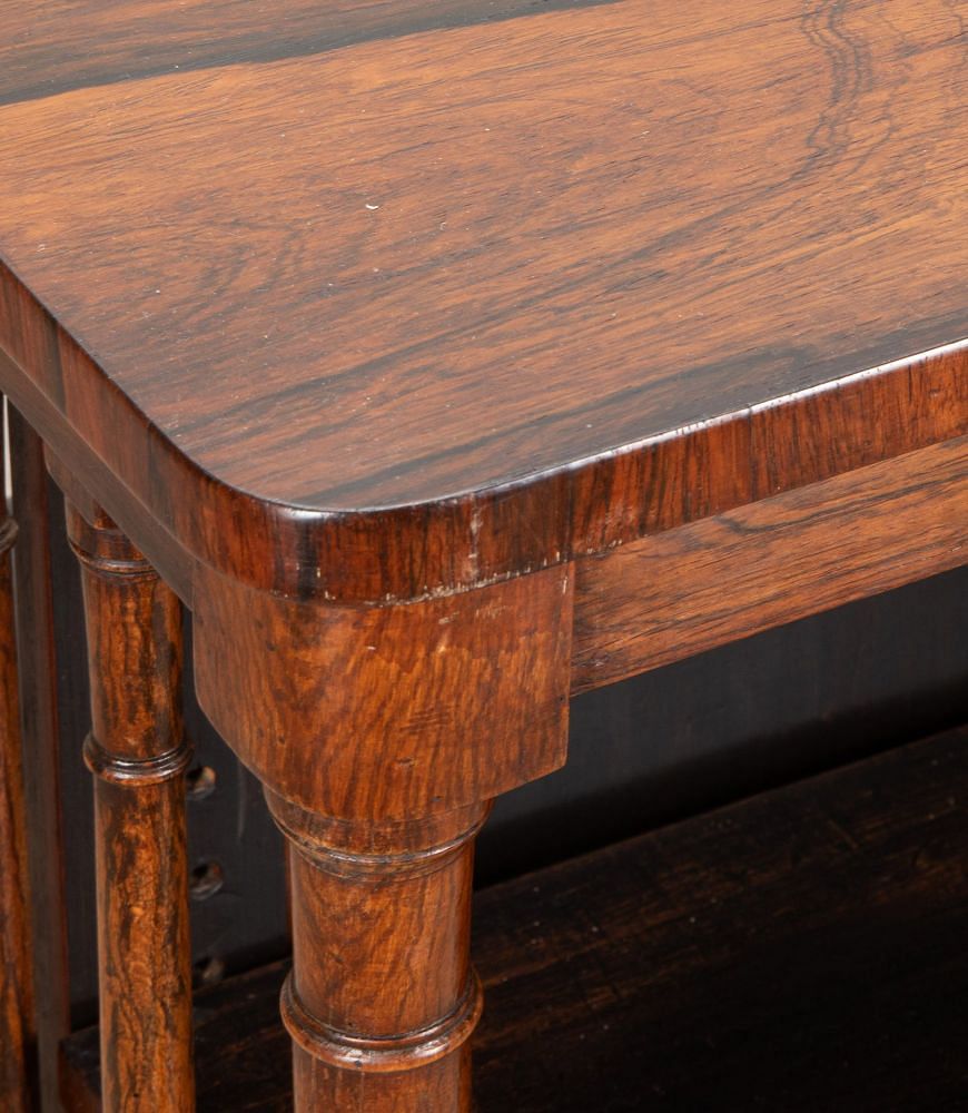 19th Century Regency Rosewood Double Sided Bookcase BK8041749