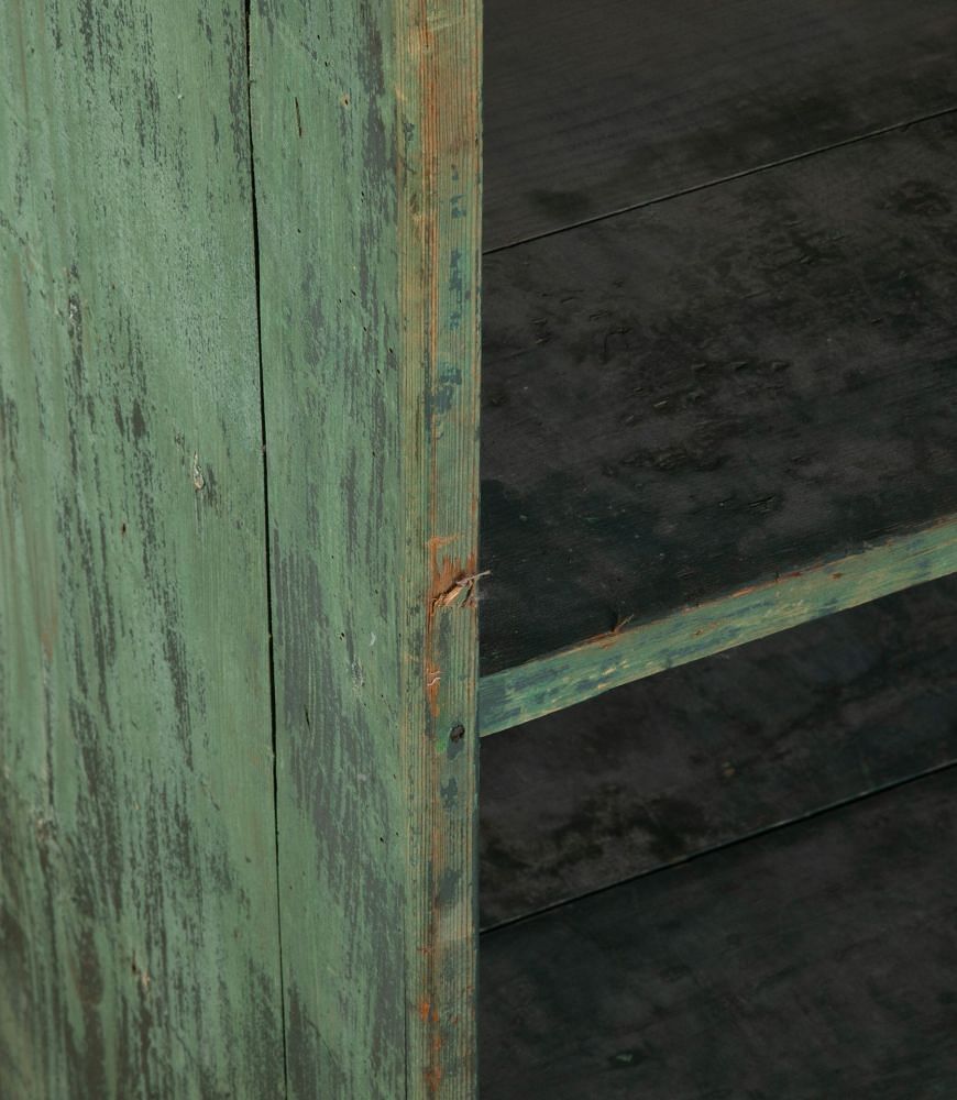 Set of 20th Century French Green Painted Shelves CA4241370