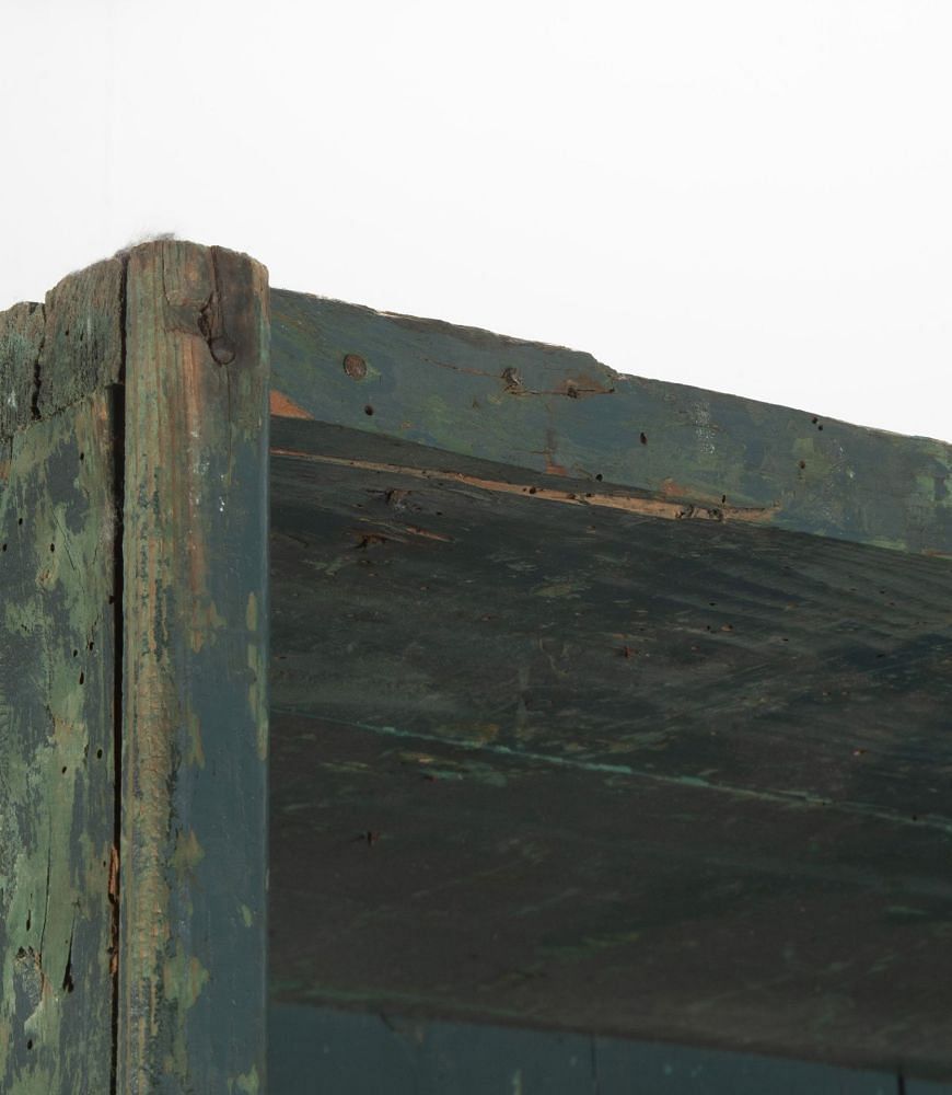 Set of 20th Century French Green Painted Shelves CA4241370