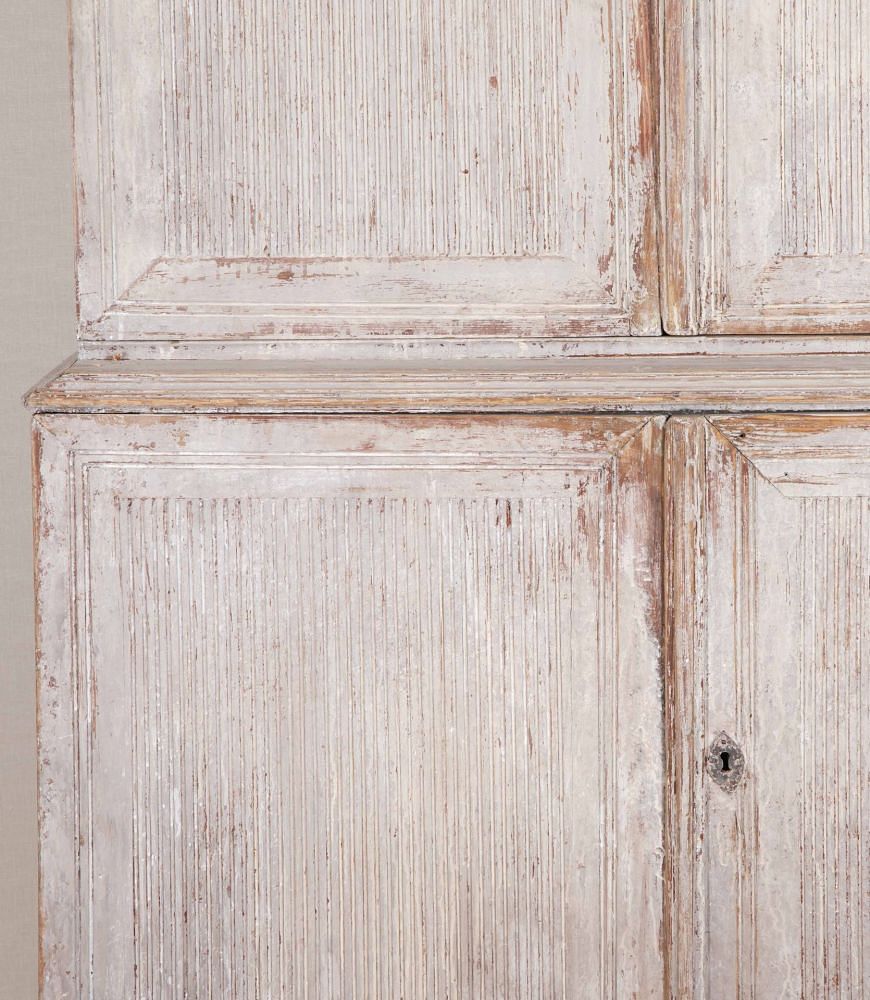 Late 18th Century Swedish Gustavian Cabinet with Reeded Front CA6043001