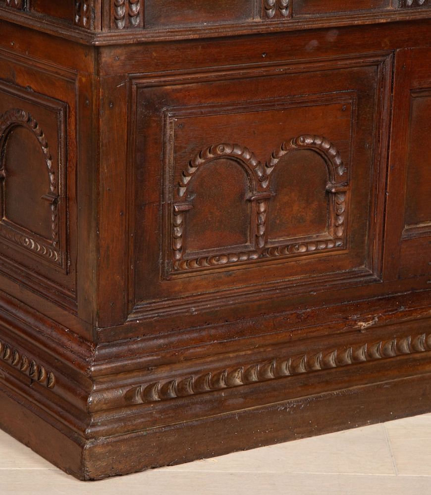 17th Century Spanish Walnut Coffer CB2836515