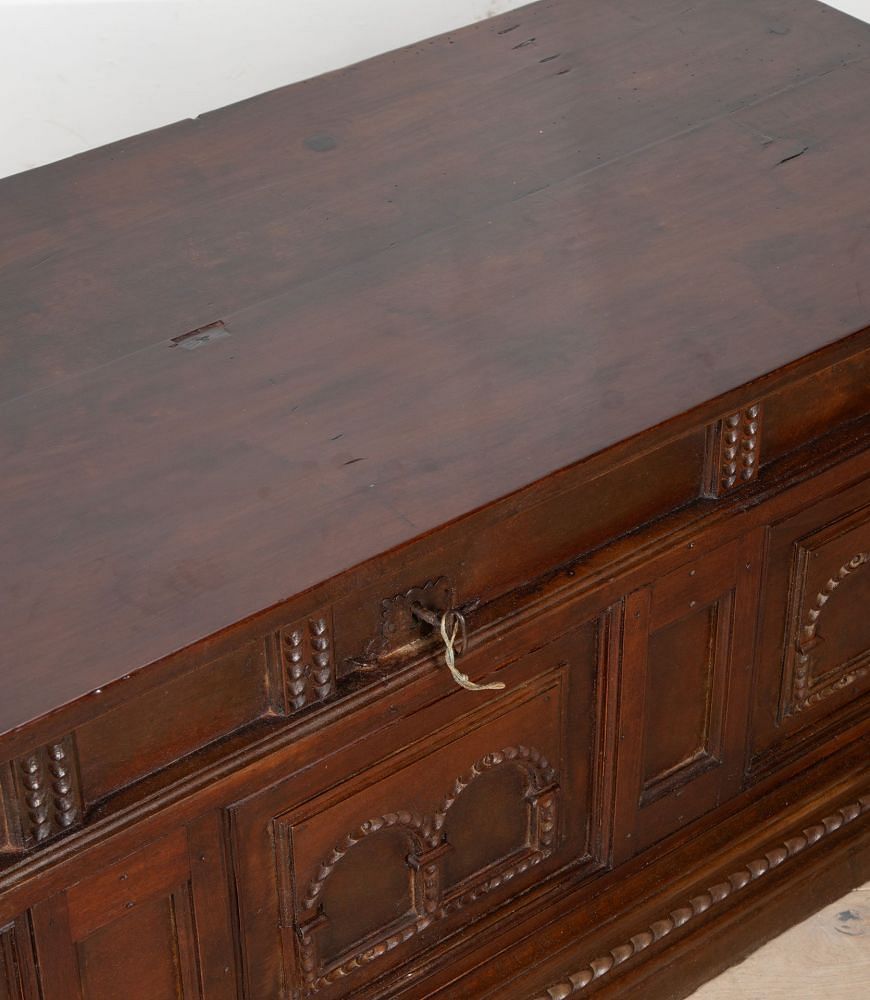 17th Century Spanish Walnut Coffer CB2836515