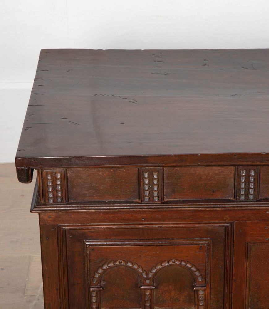 17th Century Spanish Walnut Coffer CB2836515