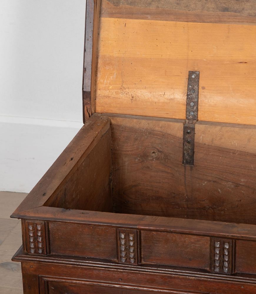 17th Century Spanish Walnut Coffer CB2836515