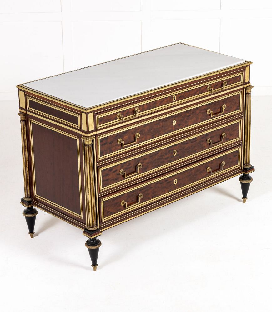 18th Century Louis XVI Period French Mahogany Commode CC0635578