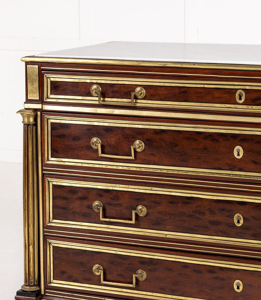 18th Century Louis XVI Period French Mahogany Commode CC0635578