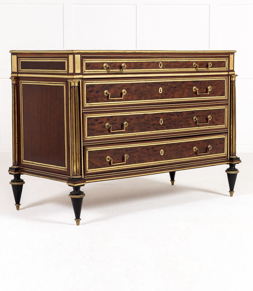 18th Century Louis XVI Period French Mahogany Commode CC0635578