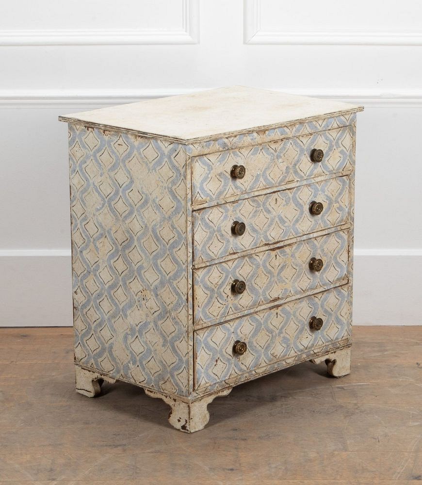 19th Century Regency Hand Painted Chest of Drawers CC2341521