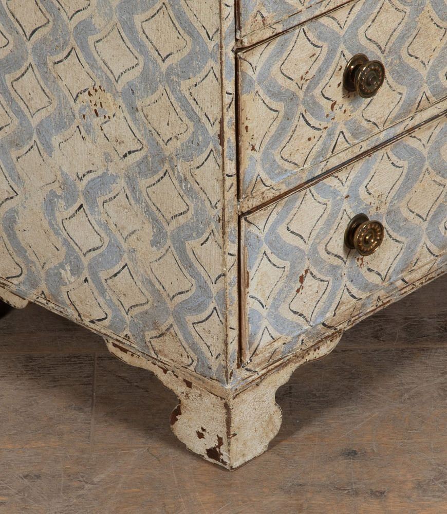 19th Century Regency Hand Painted Chest of Drawers CC2341521