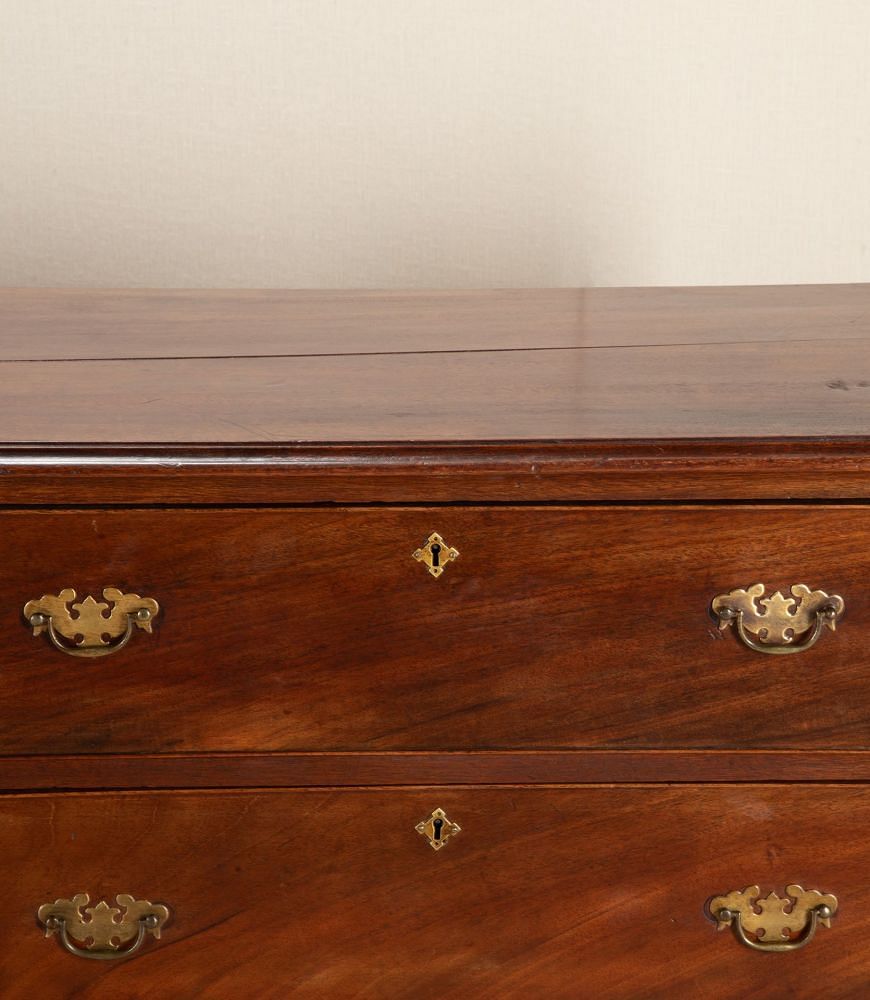 Matched Pair of 18th Century Mahogany George III Chest of Drawers CC3442949