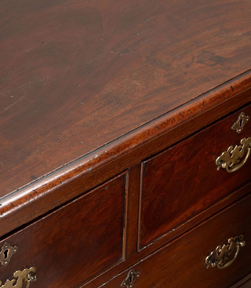 Matched Pair of 18th Century Mahogany George III Chest of Drawers CC3442949