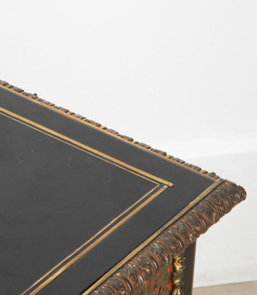 Pair of 19th Century French Boulle Tortoiseshell Commodes CC4140306