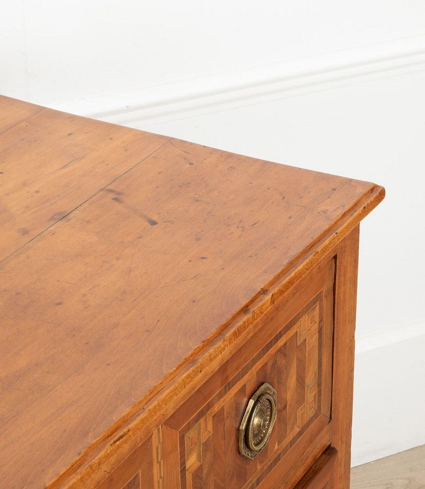 20th Century Italian Inlaid Two Drawer Commode CC4840784