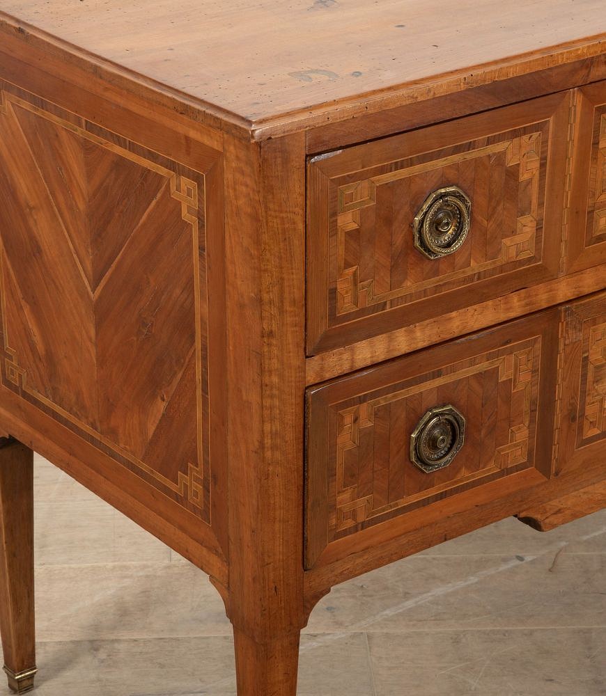 20th Century Italian Inlaid Two Drawer Commode CC4840784