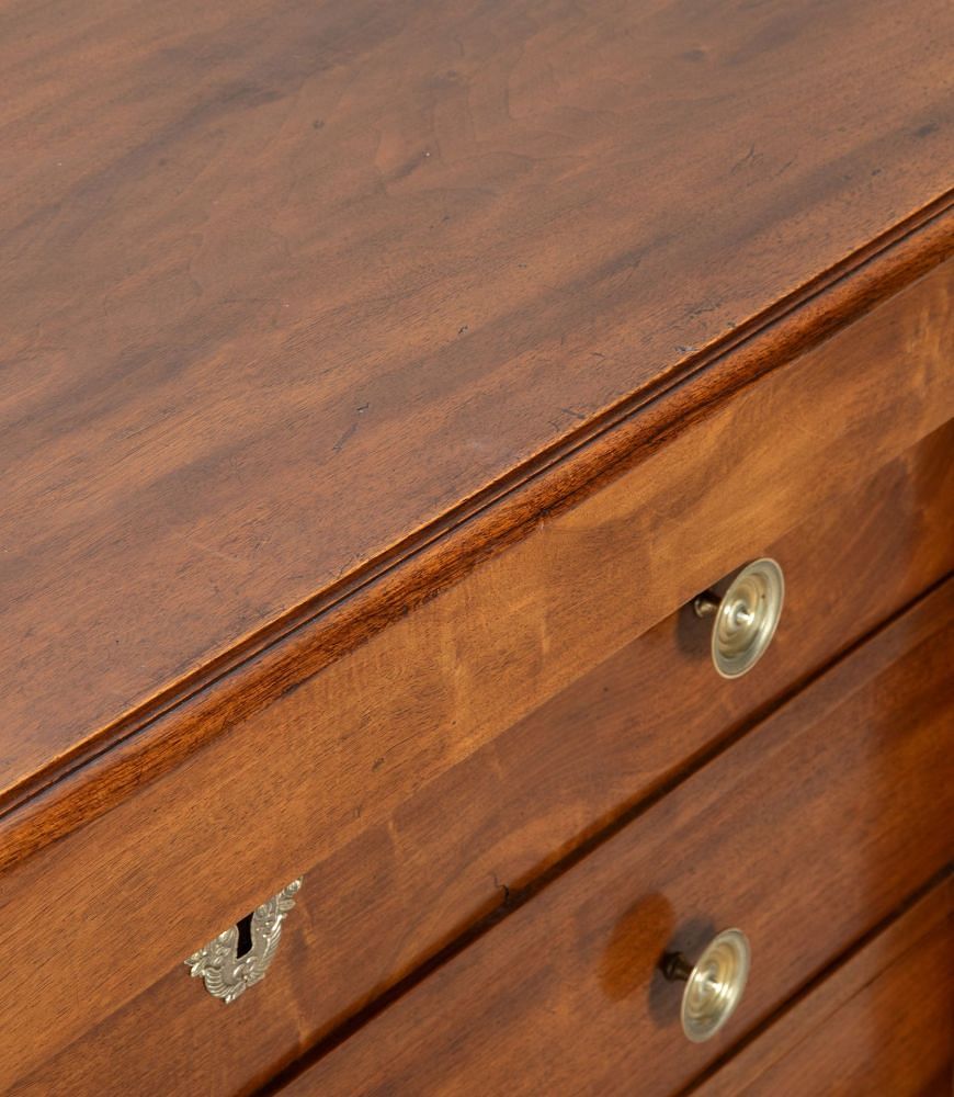 19th Century French Empire Period Walnut Commode CC5242680