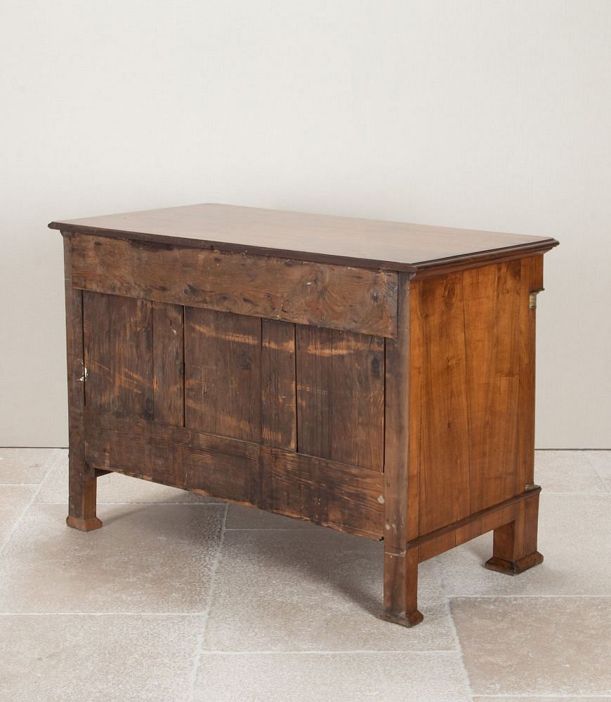 19th Century French Empire Period Walnut Commode CC5242680