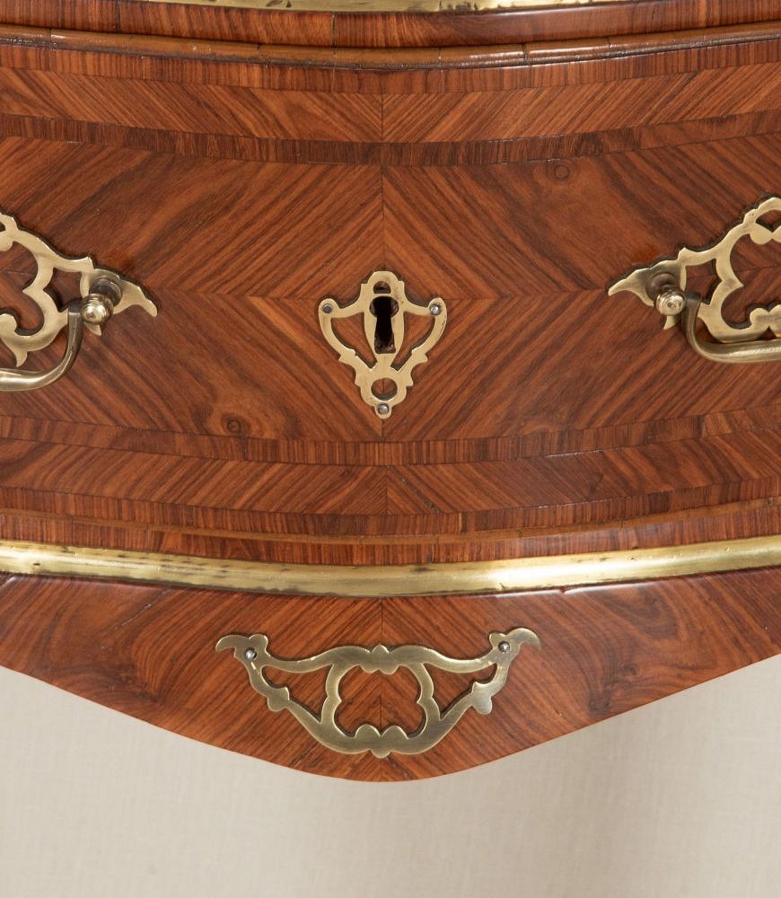 Pair of Small 19th Century Italian Louis XV Italian Commodes CC5242706