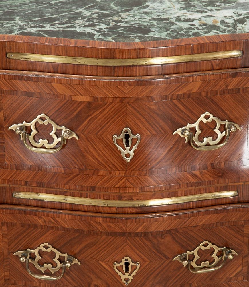 Pair of Small 19th Century Italian Louis XV Italian Commodes CC5242706
