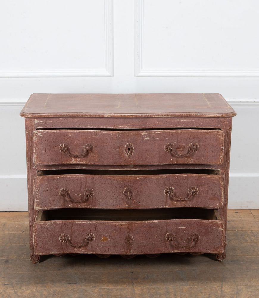 18th Century French Louis XVI Painted Commode CC7539479
