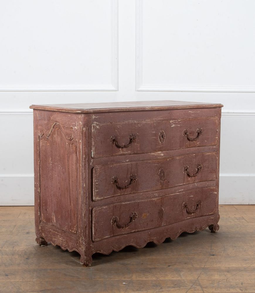 18th Century French Louis XVI Painted Commode CC7539479