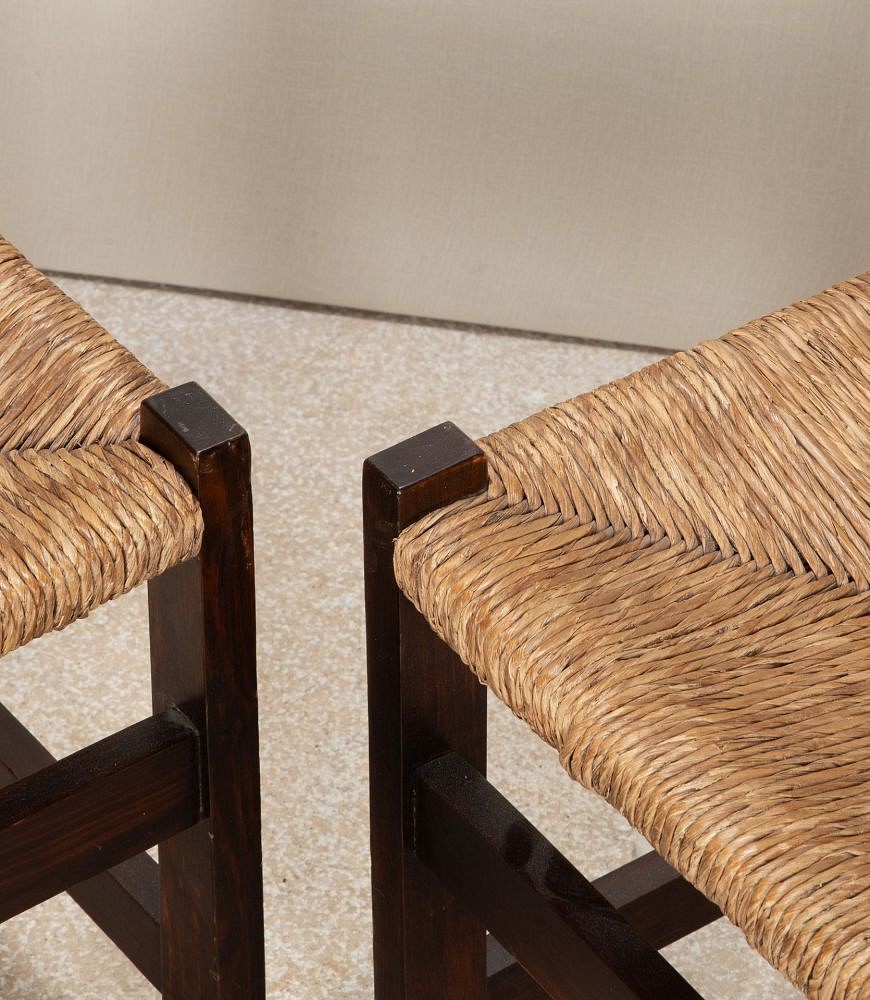 Set of Six Mid-Century Spanish Dining Chairs CD2642581