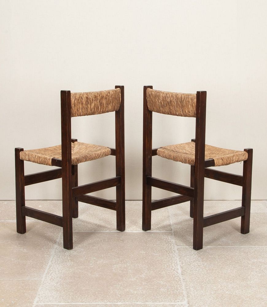 Set of Six Mid-Century Spanish Dining Chairs CD2642581