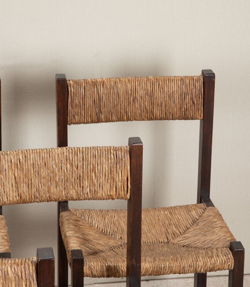 Set of Six Mid-Century Spanish Dining Chairs CD2642581