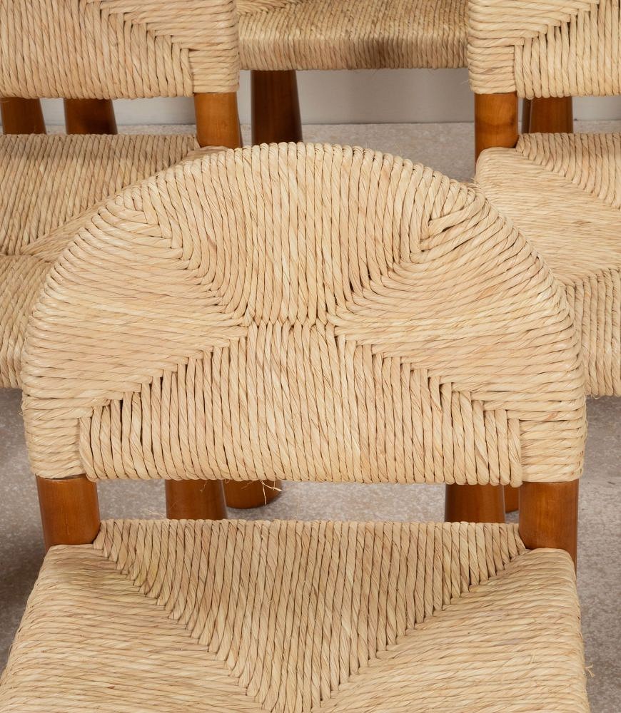 Set of Six 20th Century Italian Chairs by Alessandro Becchi CD4641836