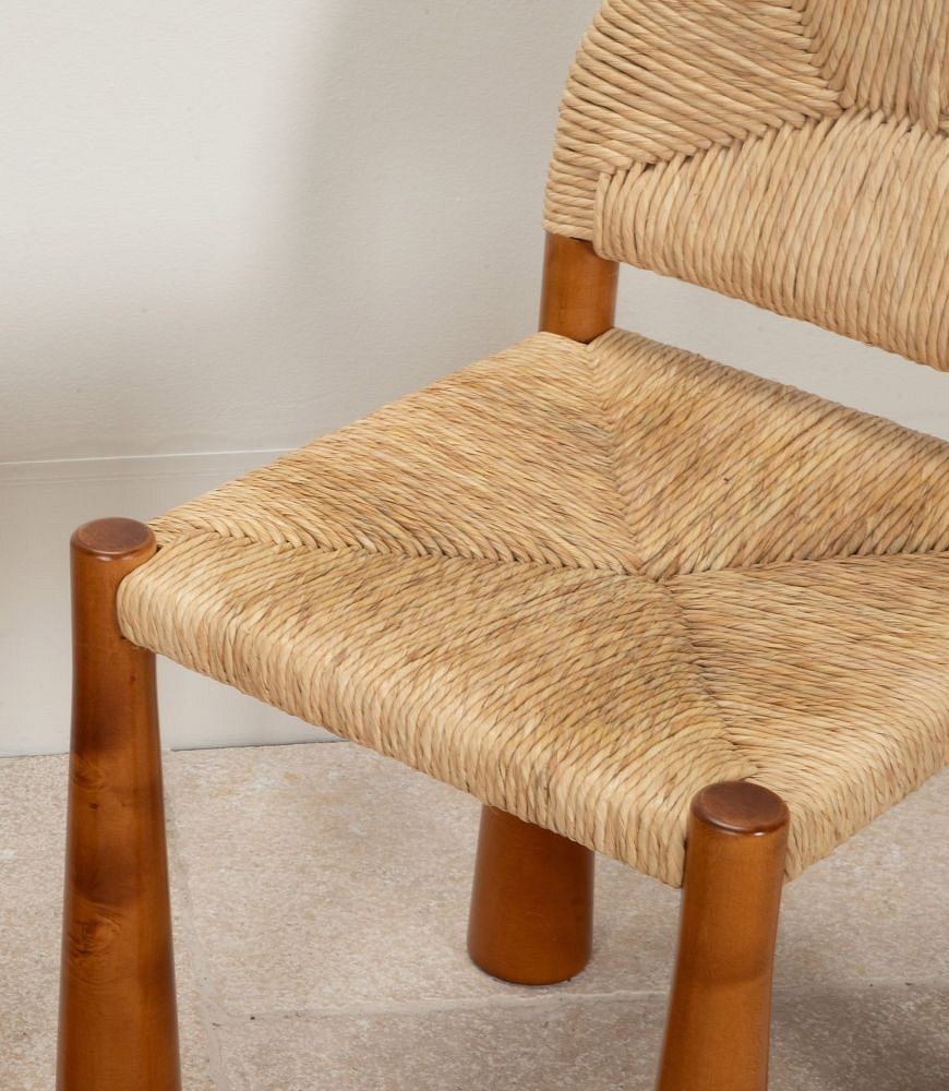 Set of Six 20th Century Italian Chairs by Alessandro Becchi CD4641836