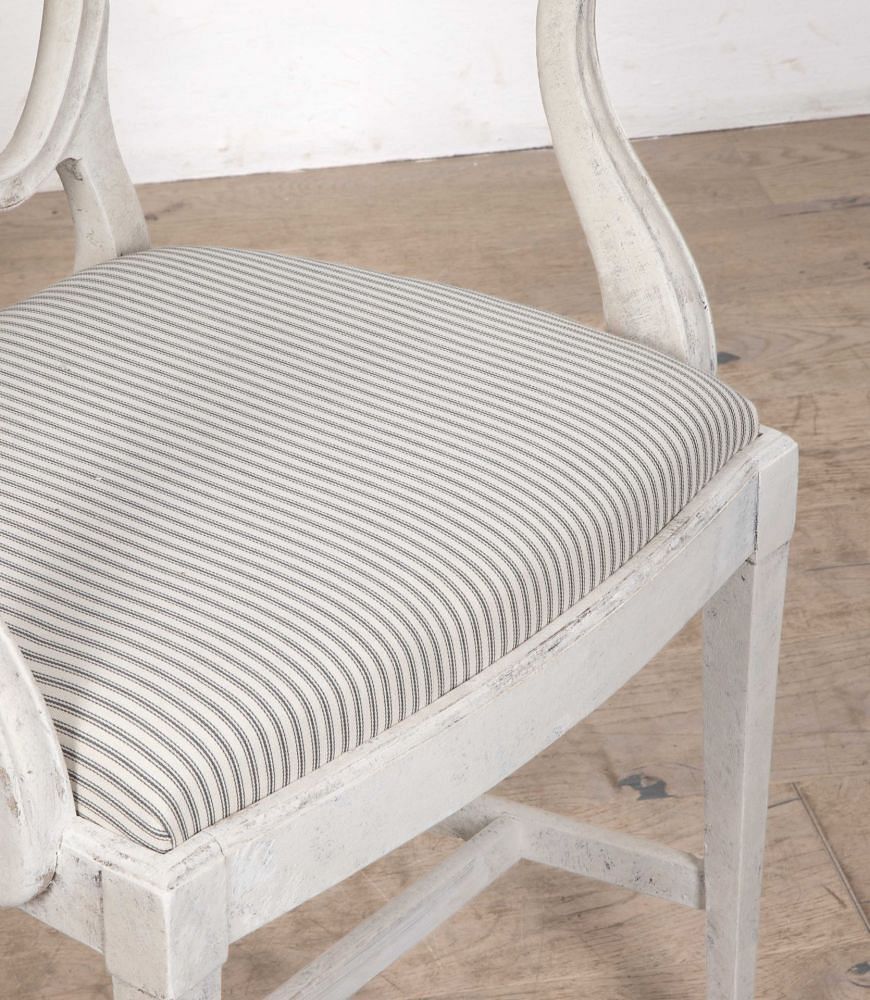 Set of Eight 19th Century English Painted Dining Chairs CD8441260