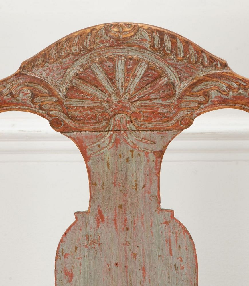 Pair of Late 18th Century Swedish Rococo Chairs CH0141194