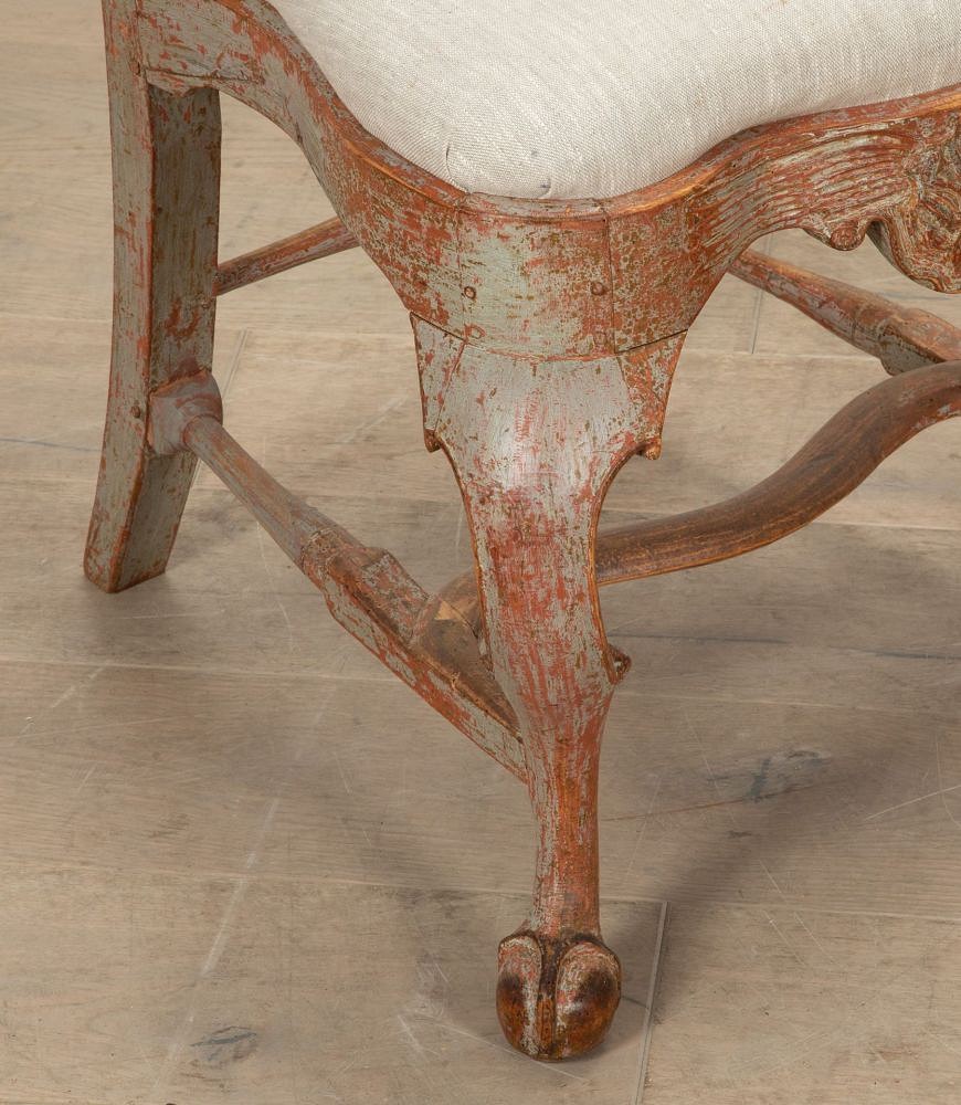 Pair of Late 18th Century Swedish Rococo Chairs CH0141194