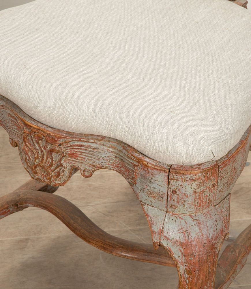 Pair of Late 18th Century Swedish Rococo Chairs CH0141194