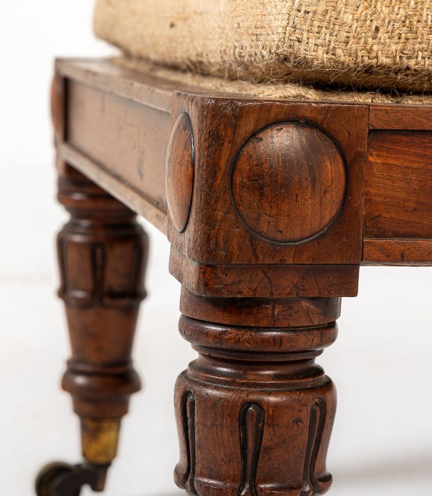 19th Century English Mahogany Turned Spindle Armchair CH0640636