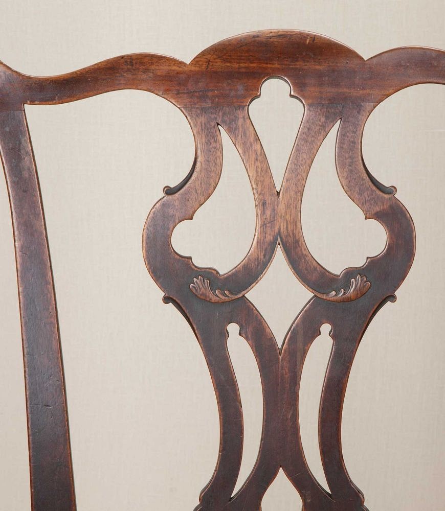 Pair of 18th Century George III Mahogany Chairs CH0943513
