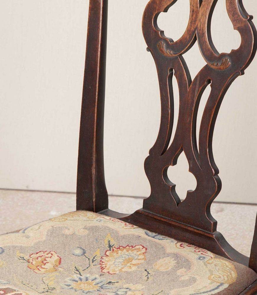 Pair of 18th Century George III Mahogany Chairs CH0943513