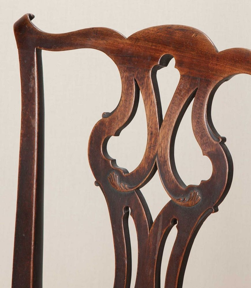 Pair of 18th Century George III Mahogany Chairs CH0943513