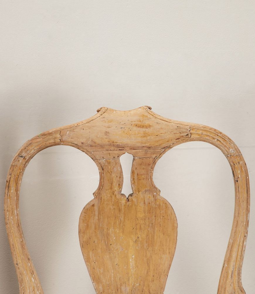 Pair of Late 18th Century Swedish Rococo Period Armchairs CH1341576