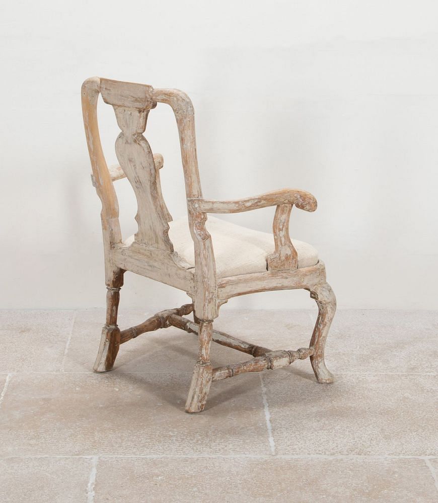 Late 18th Century Swedish Rococo Period Armchair CH1341577