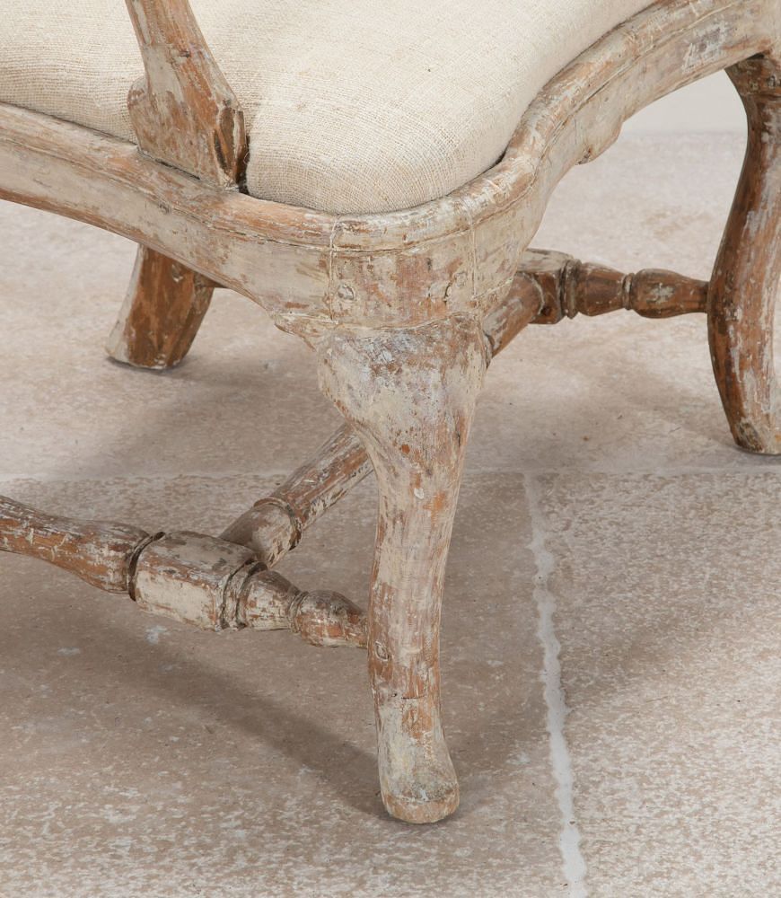 Late 18th Century Swedish Rococo Period Armchair CH1341577