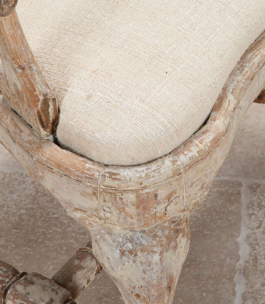 Late 18th Century Swedish Rococo Period Armchair CH1341577