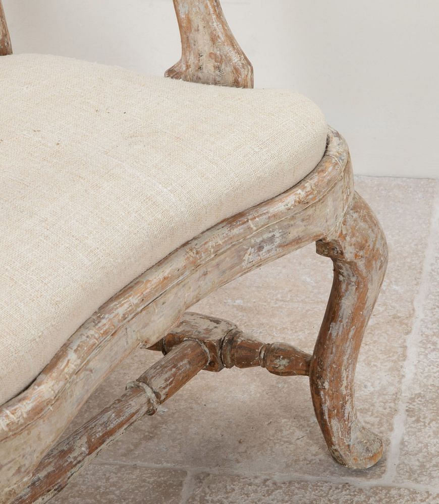Late 18th Century Swedish Rococo Period Armchair CH1341577