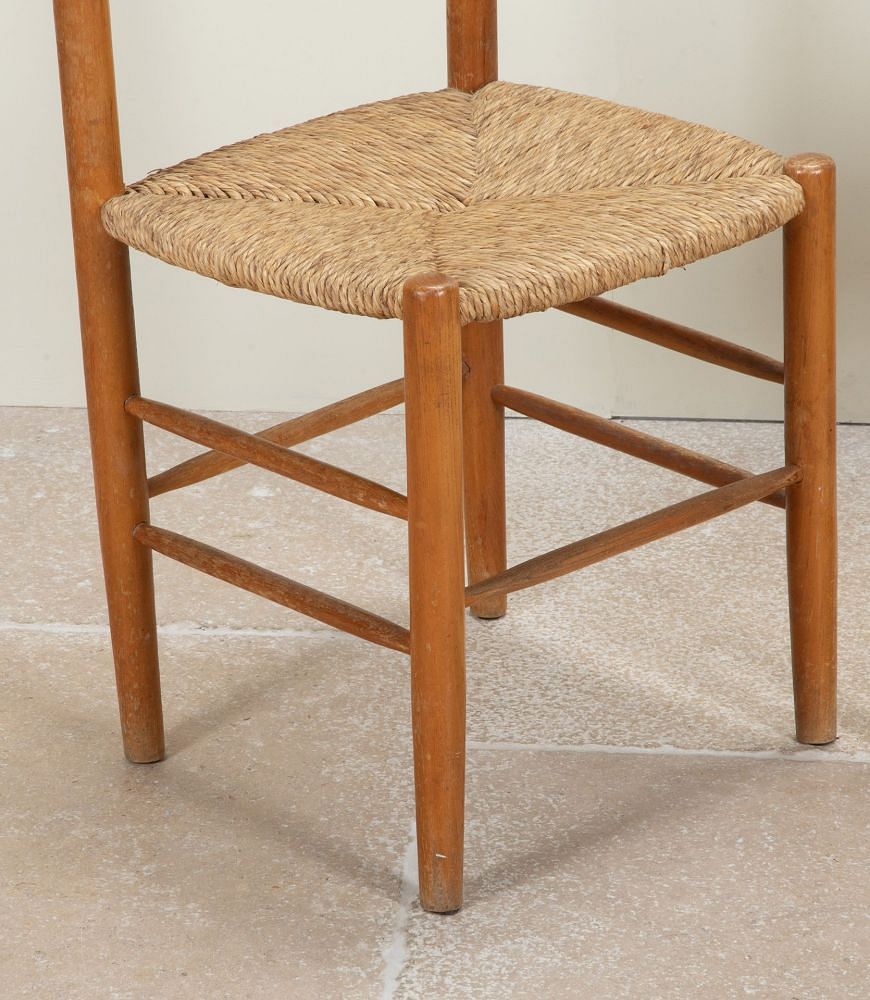 Pair of 20th Century French Charlotte Perriand Style Side Chairs CH2942478