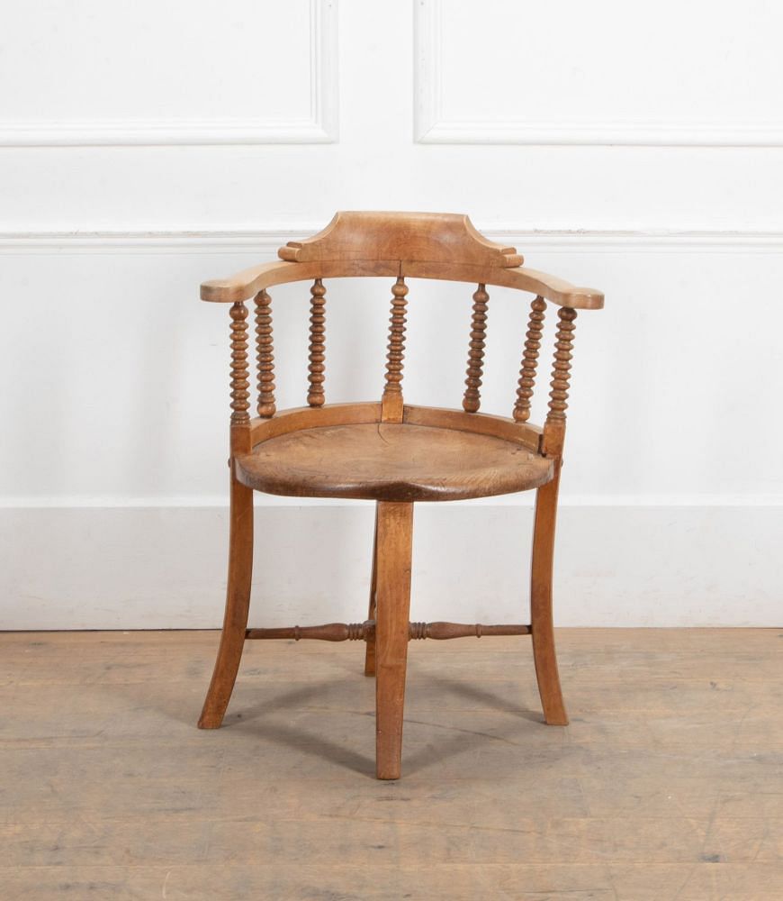 20th Century French Bobbin Open Armchair CH3641236
