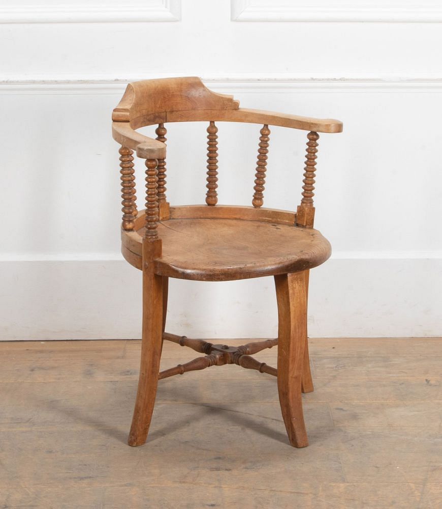 20th Century French Bobbin Open Armchair CH3641236