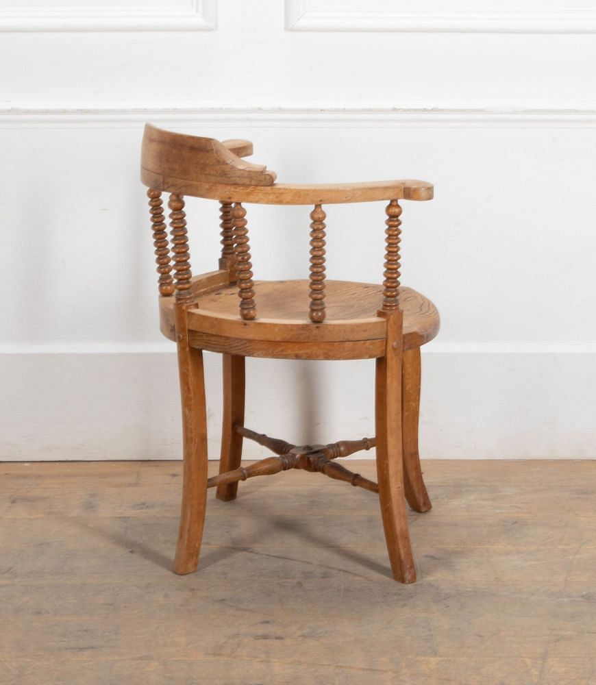 20th Century French Bobbin Open Armchair CH3641236