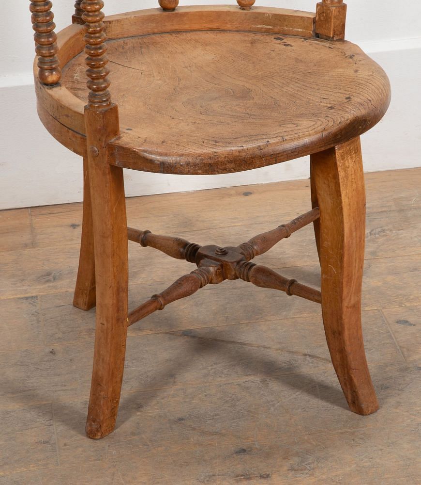 20th Century French Bobbin Open Armchair CH3641236