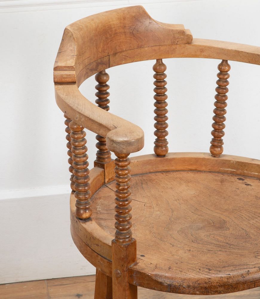 20th Century French Bobbin Open Armchair CH3641236